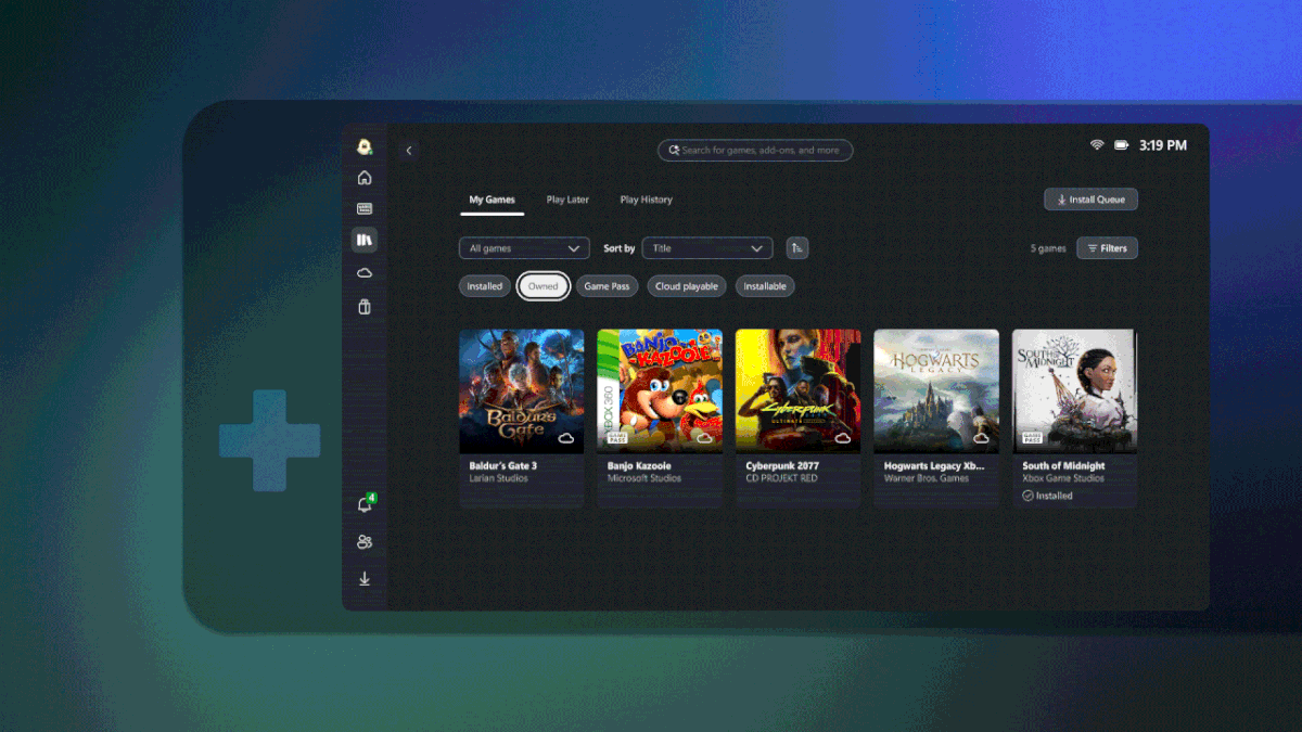 Xbox Insiders Get New Cross-Device Play History and Full Cloud-Playable Library Arrive on PC in Major Upgrade