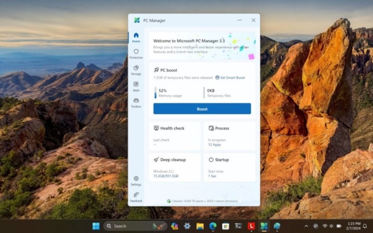 Microsoft pc manager