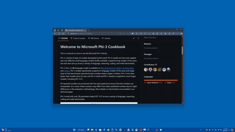 microsoft phi-3 cookbook