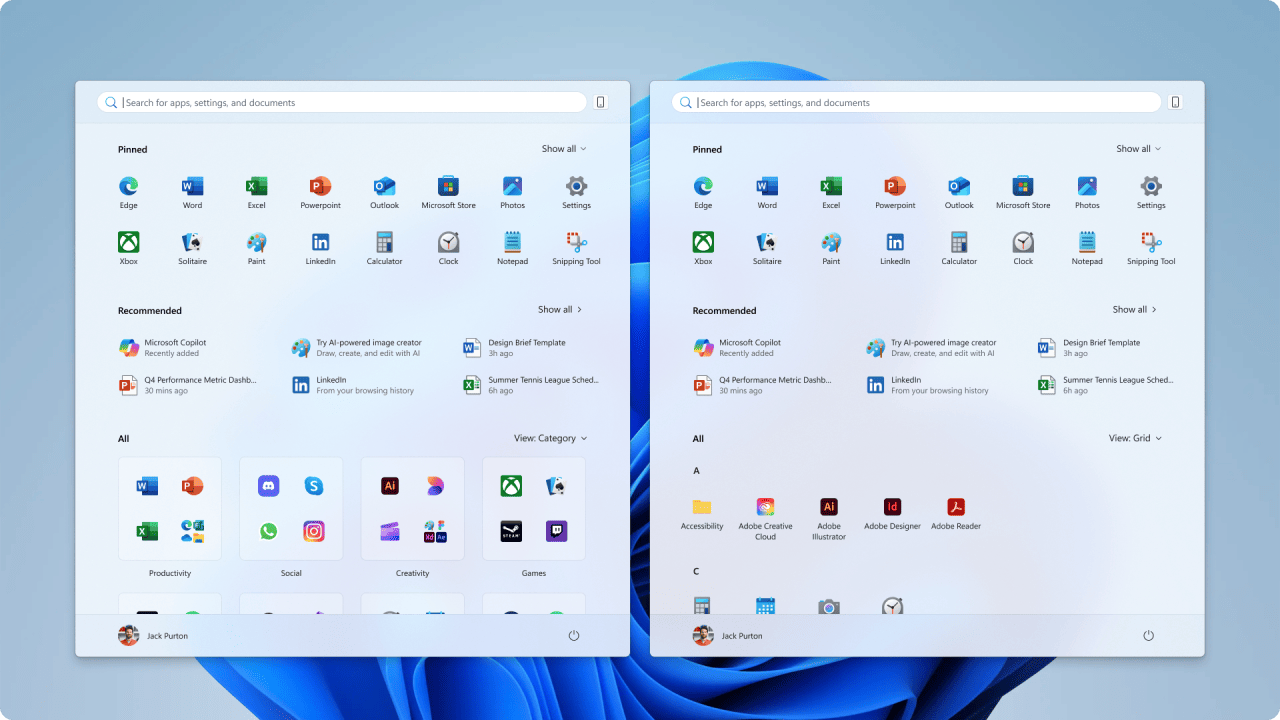 Windows 11 Insider Preview Build 26200.5641 (Dev Channel) Released: New and Improved Start Menu, Lock Screen Widgets, and More